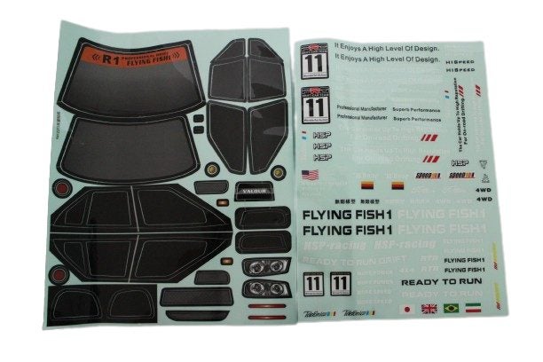 12335 HSP 1/10 Scale Drift Car Body Carousel 2