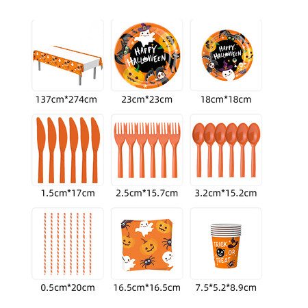 129 PCS Grinch Christmas Dinnerware Set Carousel 3