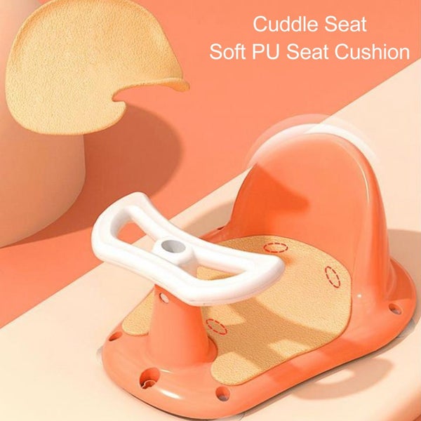 tub baby bath seat baby care products Baby Bath Seat Plastic for Tub Portable Carousel 2