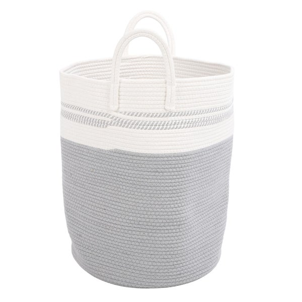dirty clothes hamper dirty clothes basket woven rope clothes basket Laundry Carousel 2