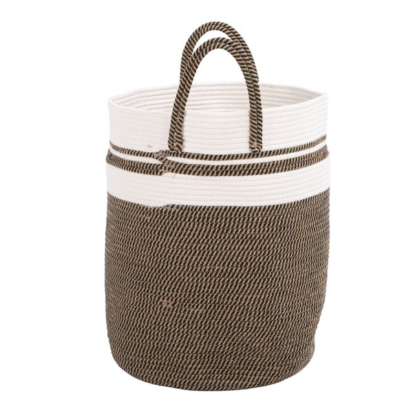 laundry basket laundry hamper woven rope clothes basket Laundry Basket Woven Carousel 2