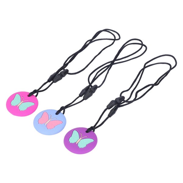 teething necklace infant teething toy silicone teething toy 3pcs Baby Cute Carousel 1