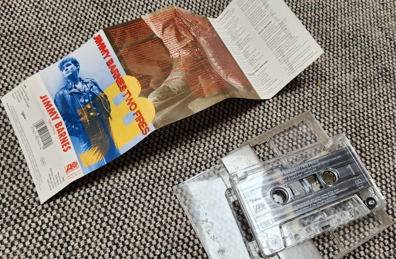 Jimmy Barnes Two Fires Cassette Tape Carousel 5