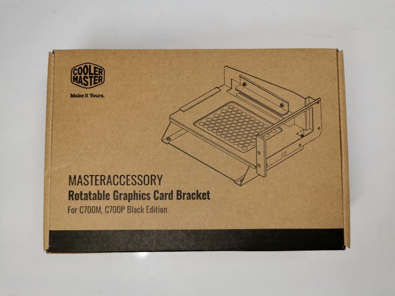 Cooler Master Rotatable Graphics Card Bracket for C700M, C700P - Black Edition Carousel 1