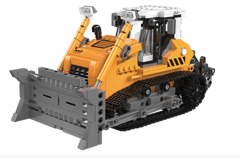 Blocks Toy Heavy Machinery: Bulldozer (Lego Compatible Bricks) - Great Price Carousel 1