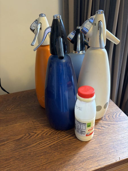 4 x Retro Soda Syphons #2 Carousel 6