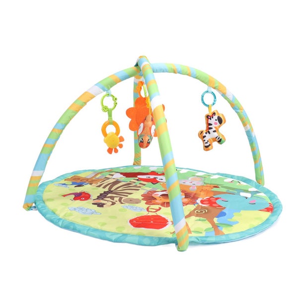 baby play mat with toys Baby Gym Play Mat with Toys Round Activity Game Carousel 2