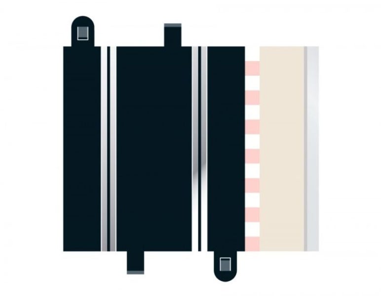 Slot Car Accessories - 1/2 Straight 175mm 2 Carousel 1