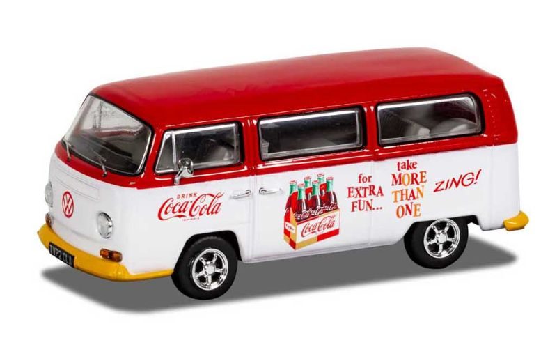 Diecast Car - 1/43 Coca Cola VW Camper Zing Carousel 1
