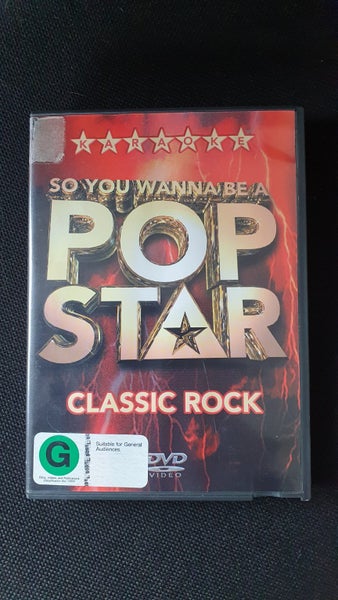 Karaoke DVD - So You Wanna Be A Pop Star - Classic Rock Carousel 1