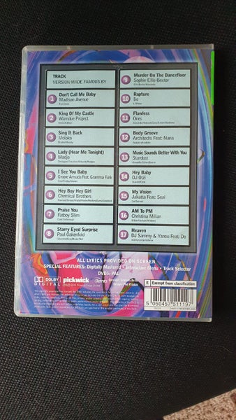 Karaoke DVD - So You Wanna Be A Pop Star - Dance, Dance, Dance Carousel 2