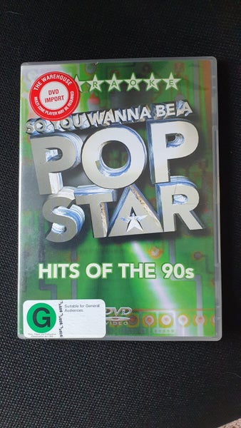 Karaoke DVD - So You Wanna Be A Pop Star - Hits of the 90s Carousel 1