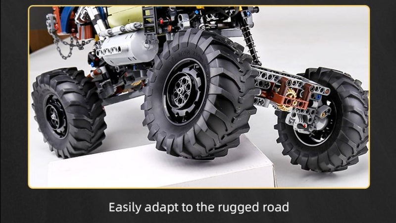 Rebel Tow Truck - 1507 pieces - MouldKing: Technical - MOC-35305 Carousel 20