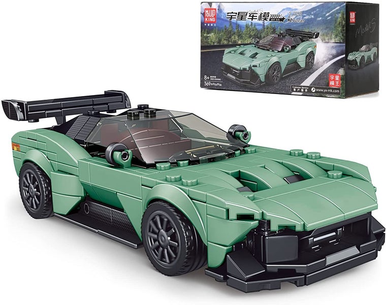 Aston Martin Vulcan - Green Race Car- 369p - MouldKing Carousel 1