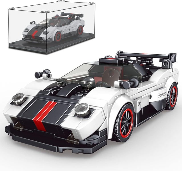 Pagani Zonda - Red & White - Race Car- 374p - MouldKing Carousel 1