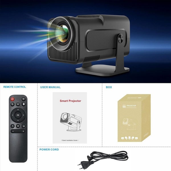 Android 11 390ANSI HY320 Projector 4K 1080p Dual Wifi6/Bt5.0 Portable Projetor Carousel 10