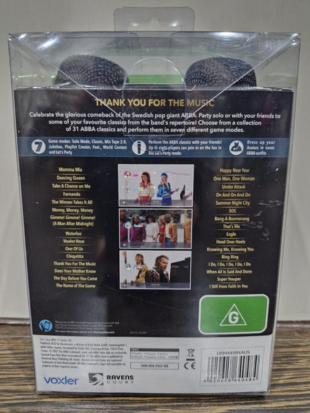 Let's Sing Presents ABBA Xbox One Microphone Bundle NEW! SEALED! Carousel 2