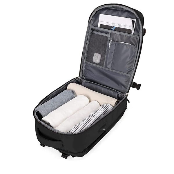 Large Travel Backpack Hiking Backpack Outdoor Gym Bag Mommy Bag -Black Carousel 3