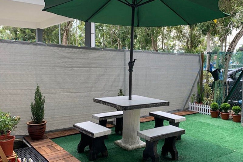 500x90cm Privacy Screen Fence For Garden Backyard Patio UV-Resistant-Grey Carousel 2