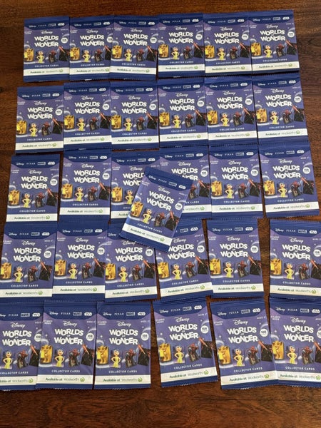 Woolworths Disney World of Wonder cards - 31x packs Carousel 1