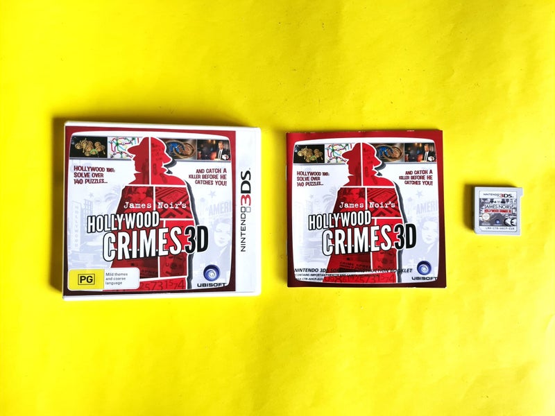 James Noir's - Hollywood Crimes 3D (Nintendo 3DS) Carousel 1