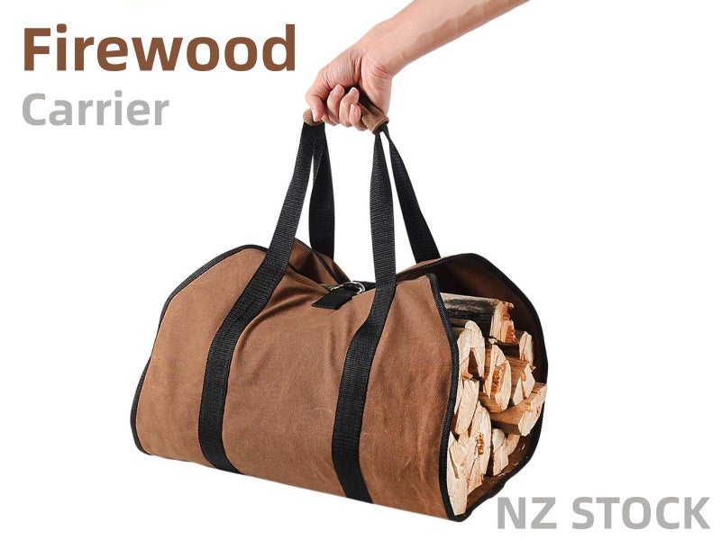 Firewood Bag Storage Carrier Carousel 1