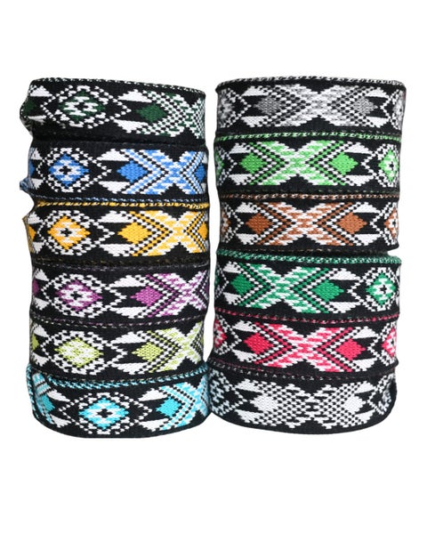 Kapahakamakers Inspired Korowai Banding 2inch wide Carousel 2