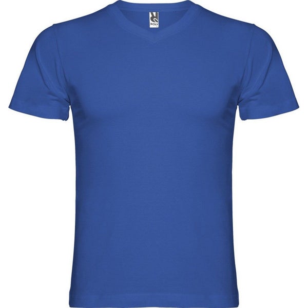 Roly Mens Samoyedo V Neck T-Shirt Carousel 1