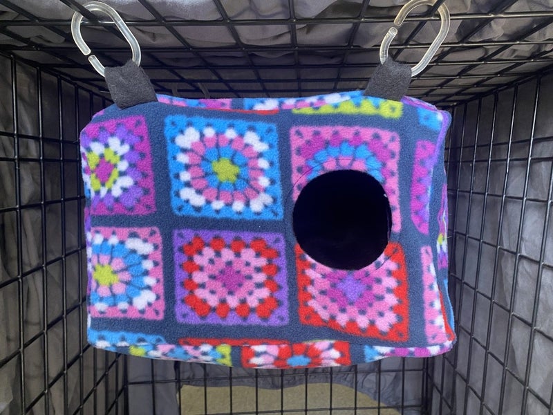 Rectangle Hut Rat Hammock - choose your pattern! Carousel 1