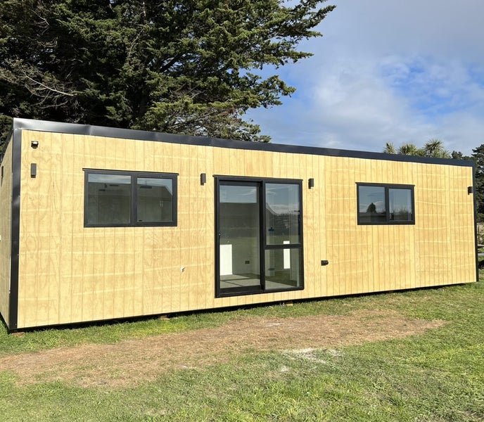 10 x 3 Portable building / Sleepout with Kitchen and Bathroom Carousel 1