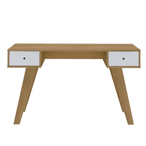 Petropolis Desk - Oak/ White, dressing table Carousel 12