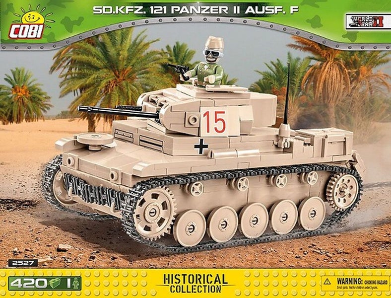 Cobi SD.KFZ Panzer II Ausf F 2527 Carousel 1