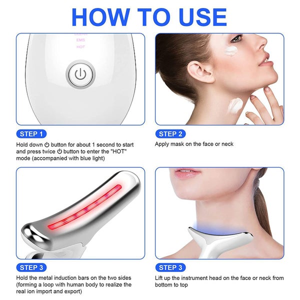 NEW Face Massager Neck Massager - NZ Stock Deal Afterpay Carousel 10