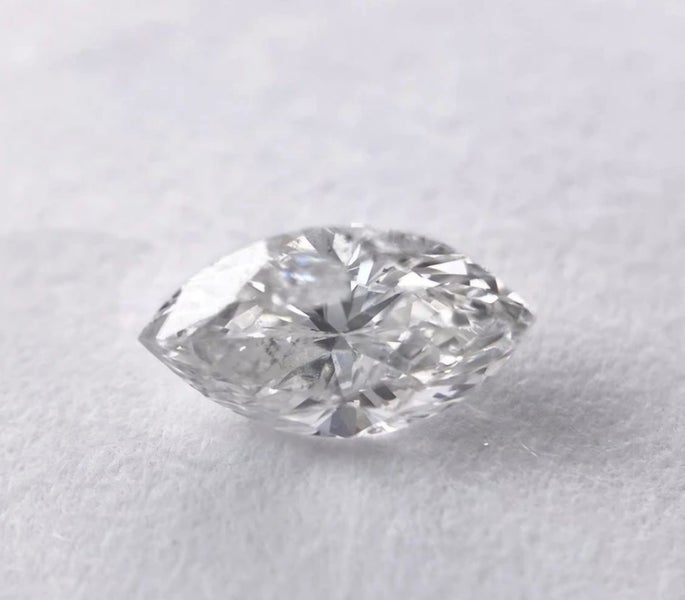 Tested natural marquise Diamond VVS / G / 0.05 carat / 3.5x2 mm Carousel 1