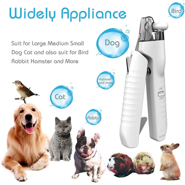 LED Pet Nail Clippers | Nail File Included Free Shipping | Local Stock Carousel 2