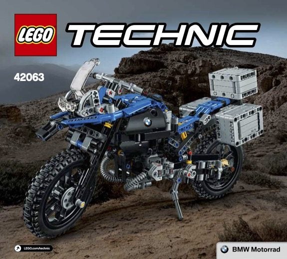 ** LEGO INSTRUCTIONS ** FOR TECHNIC SET 42063 BMW R 1200 GS ADVENTURE (2 MODELS) Carousel 2