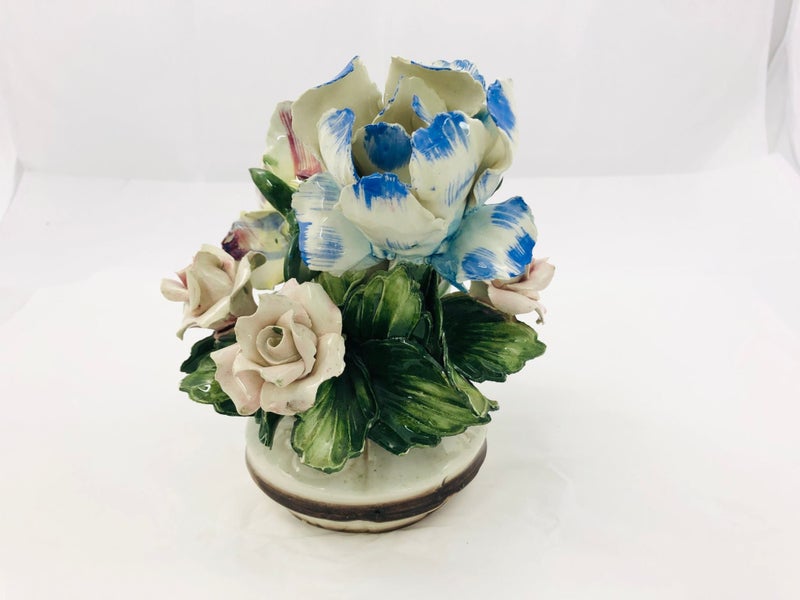 Vintage Capodimonte Tulip & Roses (18549)62932726658178112
