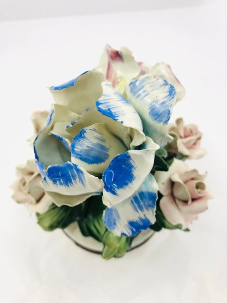 Vintage Capodimonte Tulip & Roses (18549)62932726658178113