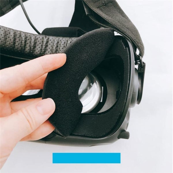 2 Pcs Pu Leather Face Foam Eye Mask Cover For Htc Vive Headset Vr Carousel 6