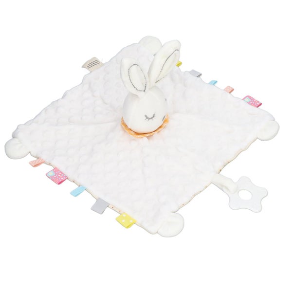 baby safety blanket Baby Bunny Security Blanket Chewable Accompany Enrich Senses Carousel 2