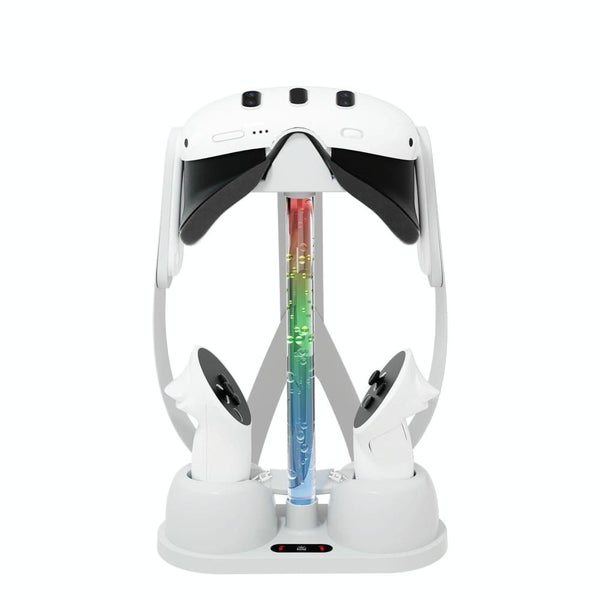 For Meta Quest 3 Vr Glasses Charging Base Storage Bracket With Cool Rgb Light... Carousel 1