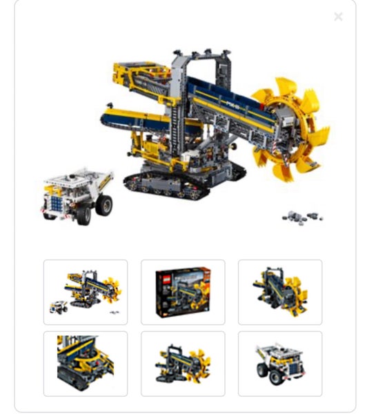 Lego bucket wheel excavator 42055 Carousel 1
