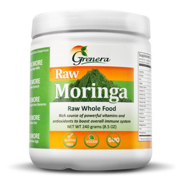 Moringa Leaf Powder (Organic) - 240g Carousel 1