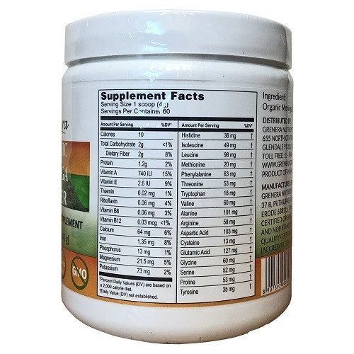 Moringa Leaf Powder (Organic) - 240g Carousel 2
