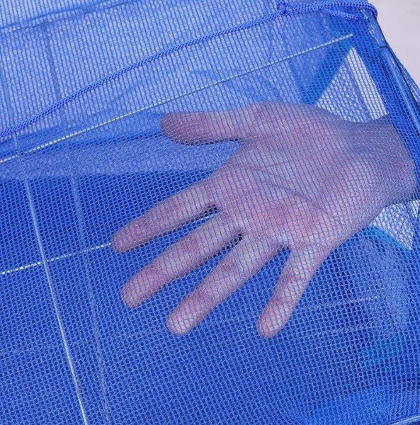 PTN 95cm 5 Tiers Mesh Hanging Dryer Net Herb Fish Drying Rack Toys Clothes Carousel 2