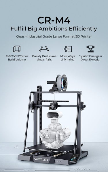 Creality CR M4 3D Printer 450x450x470mm Build Volume, Sprite Extruder Carousel 1
