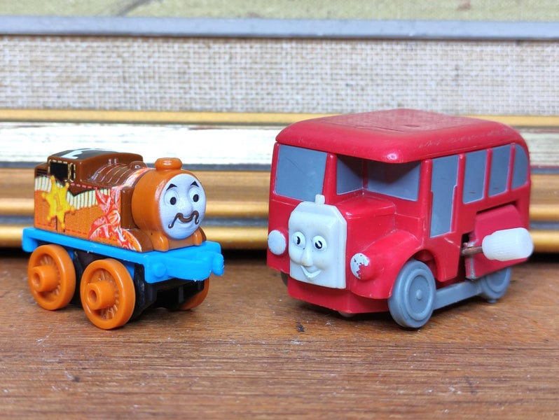 Bertie 1997 Tomy | Cowboy Thomas Mini | Thomas The Tank Engine Carousel 1