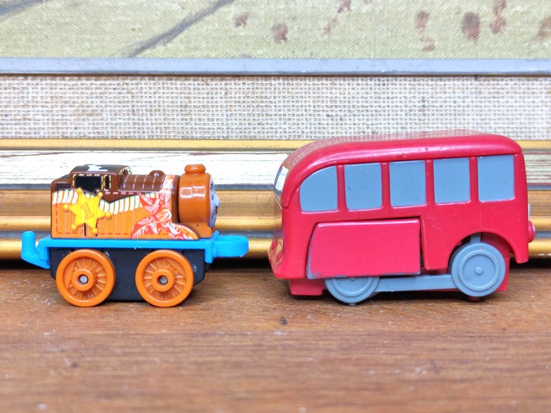 Bertie 1997 Tomy | Cowboy Thomas Mini | Thomas The Tank Engine Carousel 2