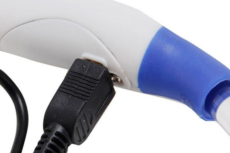 LED Light Up Pet Dog Collars USB Rechargeable Adjustable Size Pet Collar-Blue Carousel 3