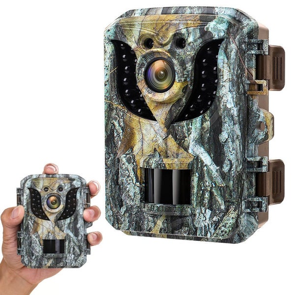 Mini Hunting Trail Camera 16MP 1080P HD Infrared Night Vision Waterproof Outd... Carousel 2